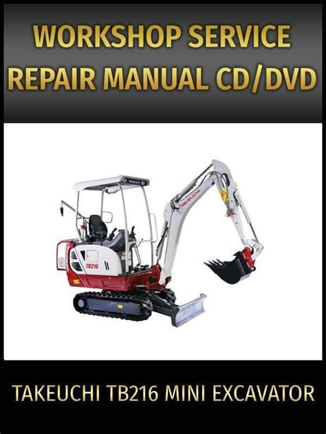 takeuchi mini excavator service manual|takeuchi tb216 mini excavator price.